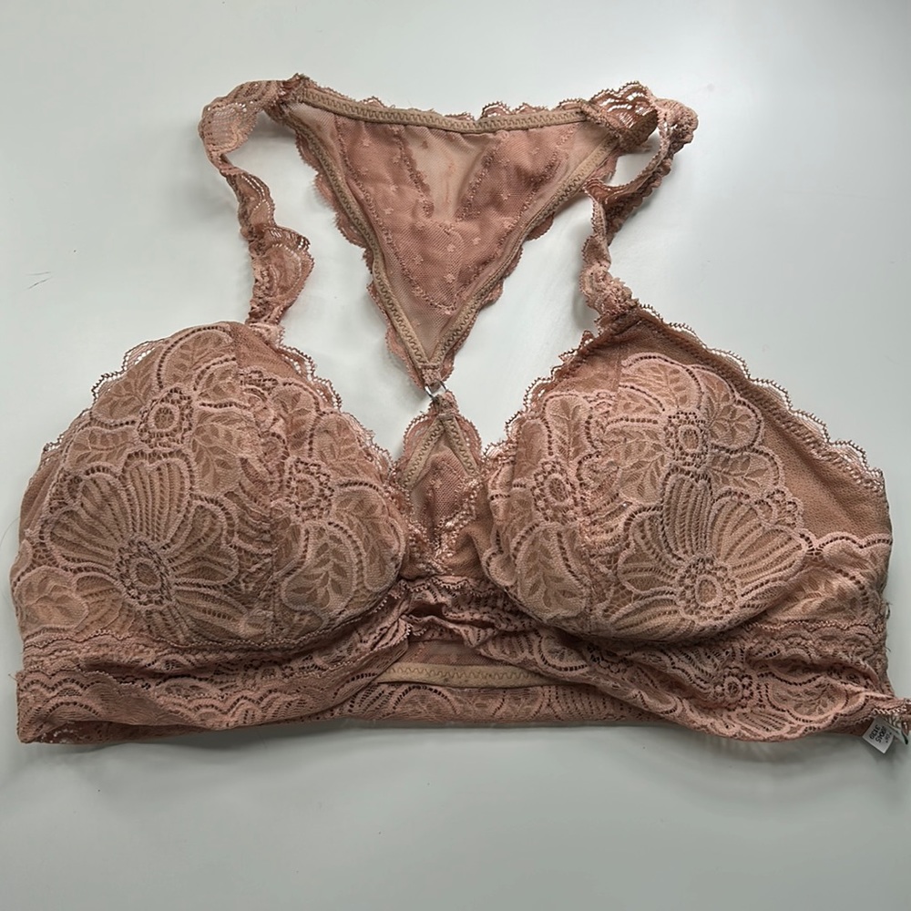 Aerie Bralette Medium Tan